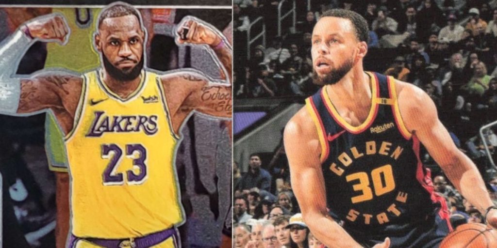 LeBron and Steph NBA